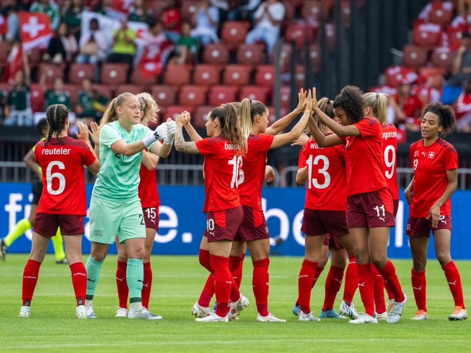 Die Schweizer Nati-Frauen.