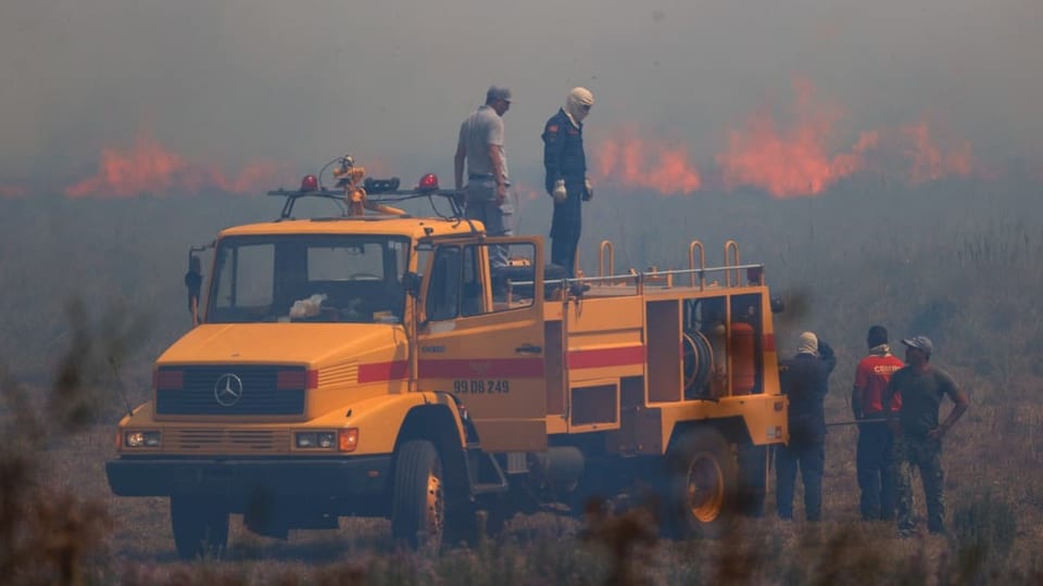 Zu sehen Brände in Argentinien