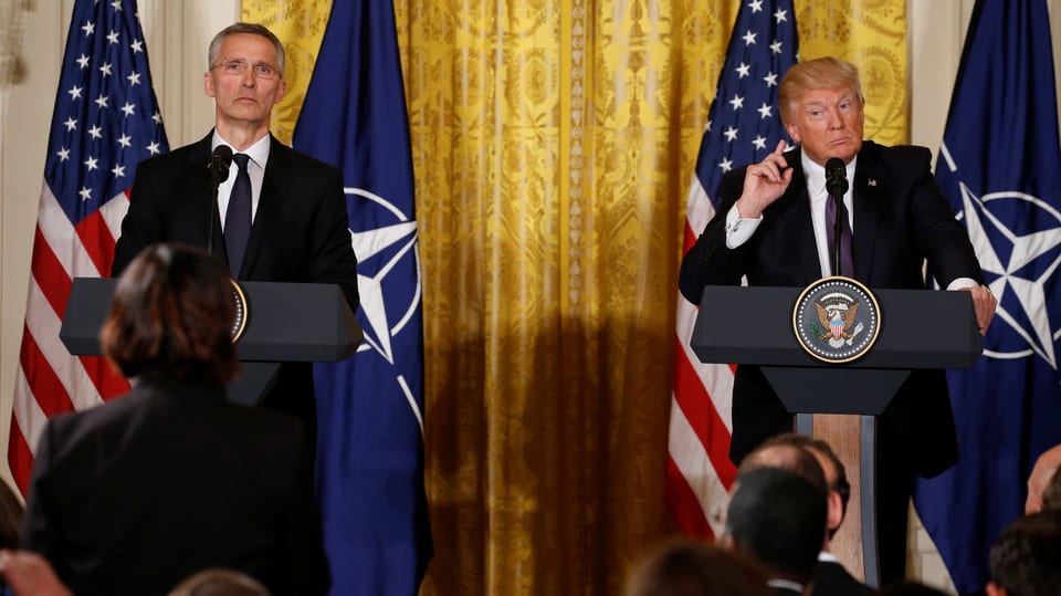 Erster Nato-Gipfel mit Donald Trump