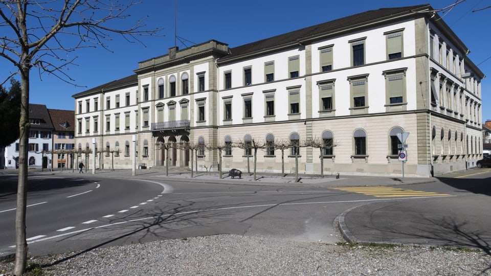 Das Regierungsgebäude in Frauenfeld.