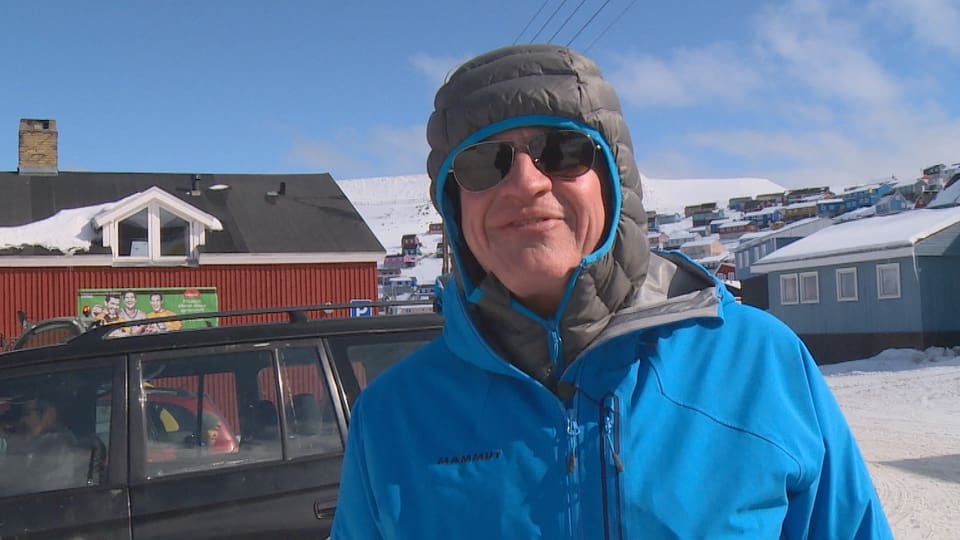 Der Schweizer Klimaforscher Thomas Stocker diesen Sommer auf einer Forschungsreise in Grönland
