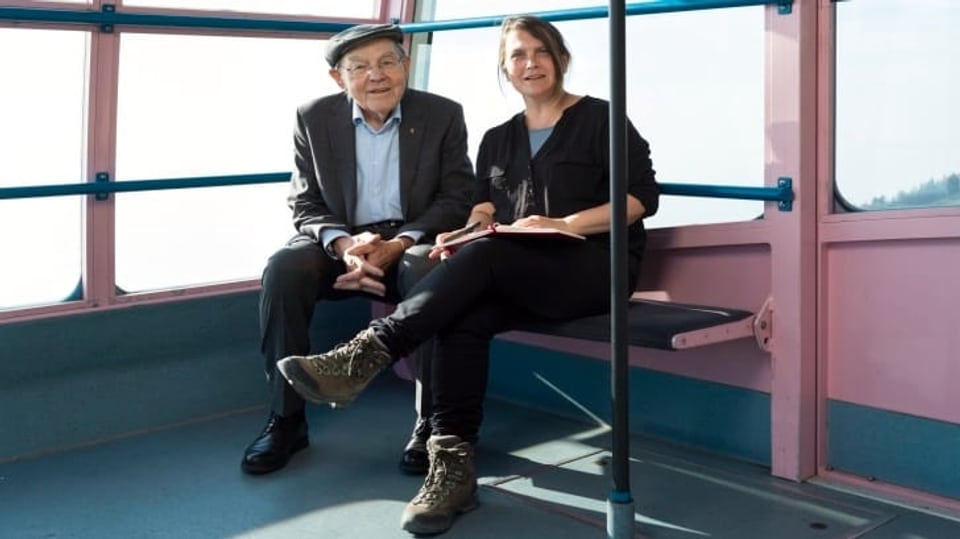 Seilbahnpionier aus Immensee Willy Garaventa «Ich war