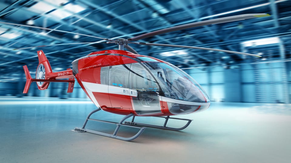 Marenco Swisshelicopter im Modell