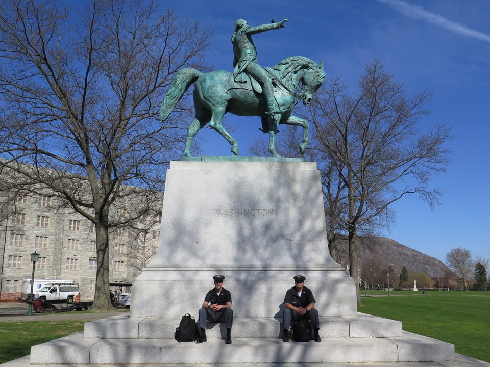 Denkmal für George Washington in West Point,