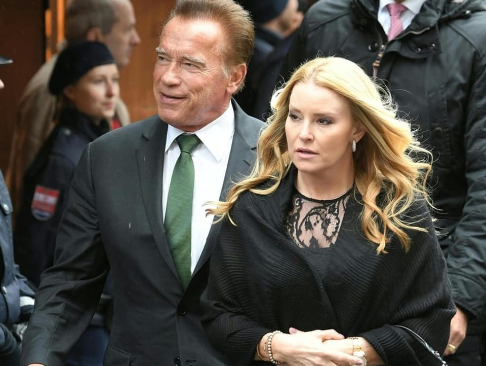 Arnold Schwarzenegger und Partnerin Heather Milligan.