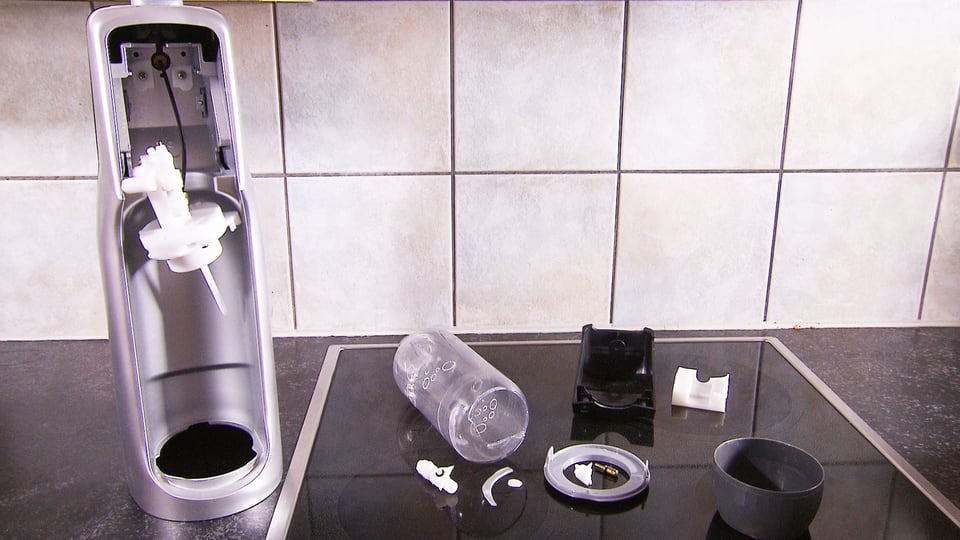 Konsum Sodastream Noch mehr Flaschen geborsten Kassensturz