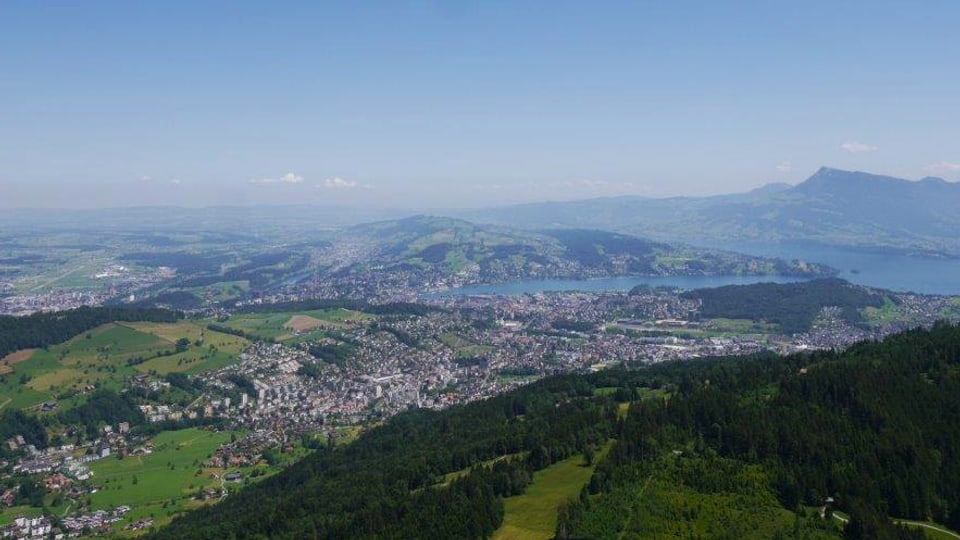Bild der Landschaft im Kanton Luzern.