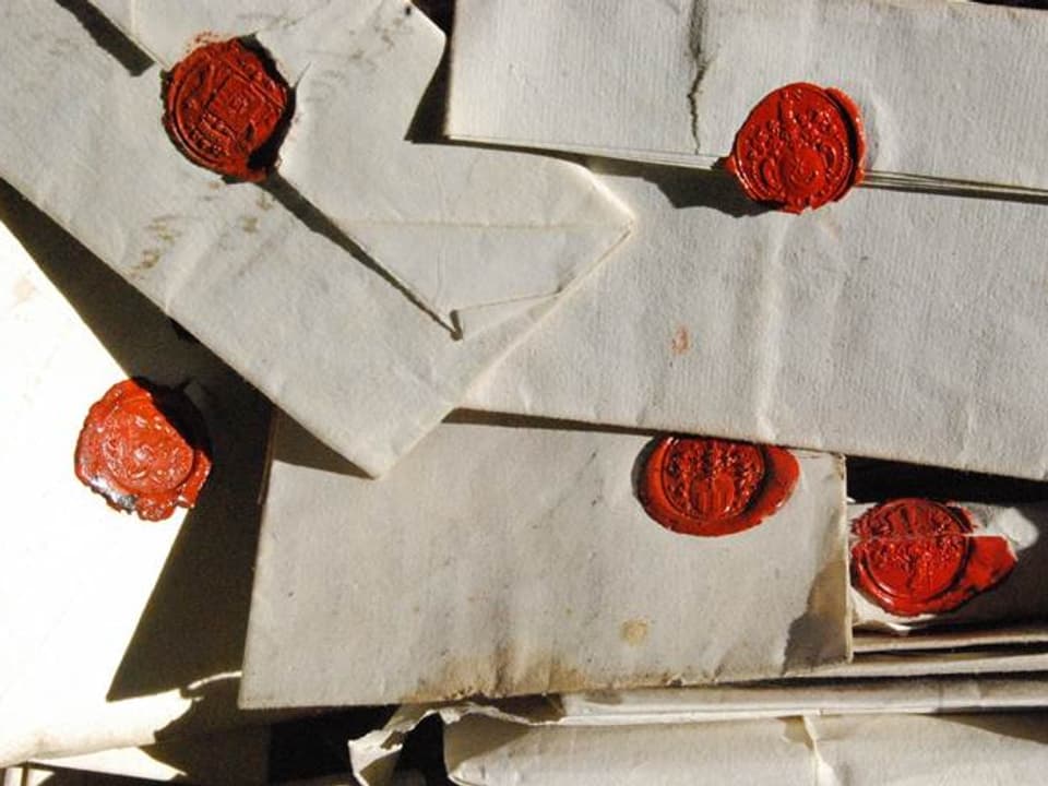 Briefumschläge mit Siegel