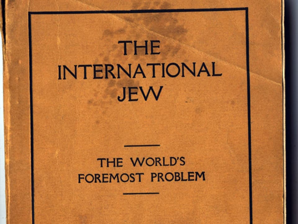 Umschlag des Buches «The International Jew».