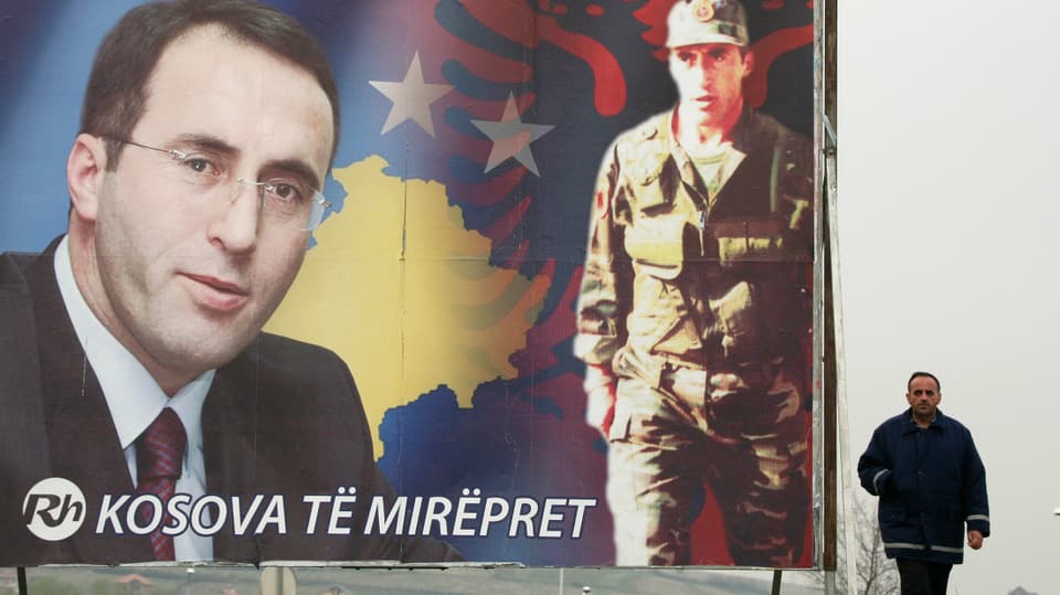 Für die serbische Justiz ist Haradinaj ein Kriegsverbrecher