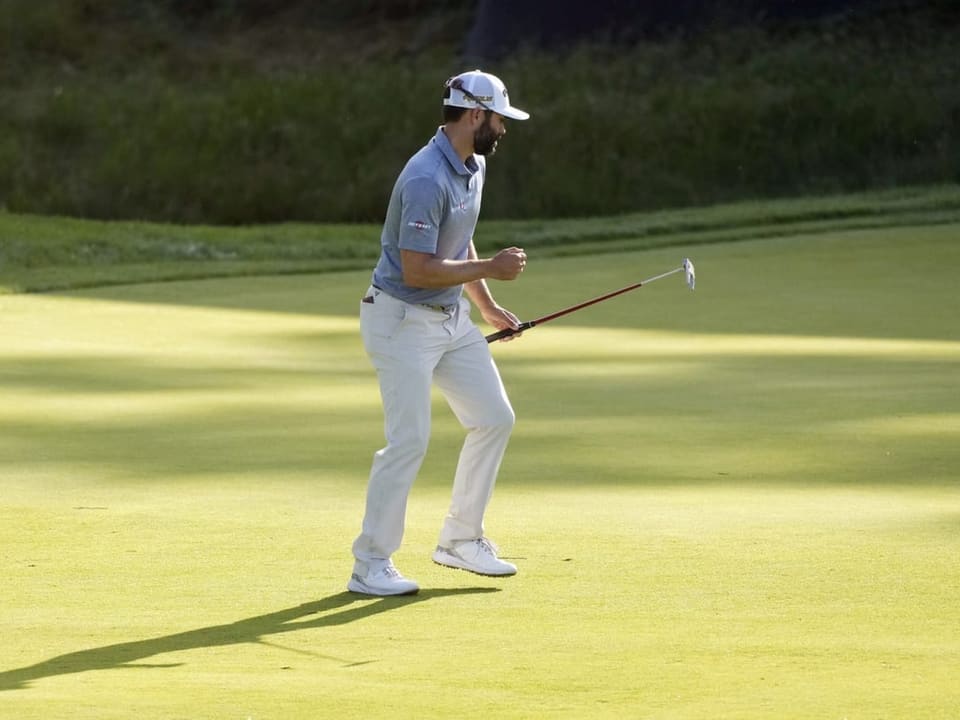 Macht auf sich aufmerksam Adam Hadwin
