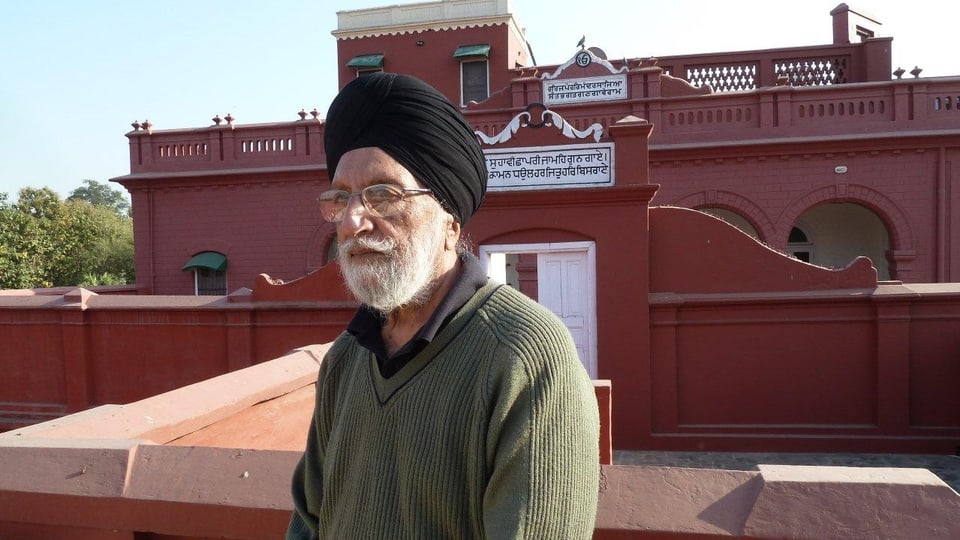Der indische Menschenrechtsaktivist Inderjeet Singh.