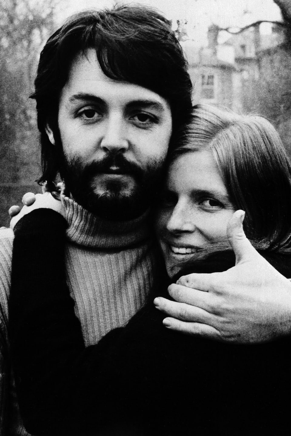 Paul und Linda in der Zeit der Plattenaufnahmen.