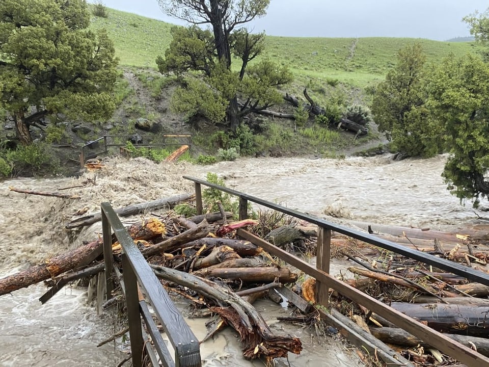 Unwetter in den USA Heftige Überschwemmungen im Yellowstone