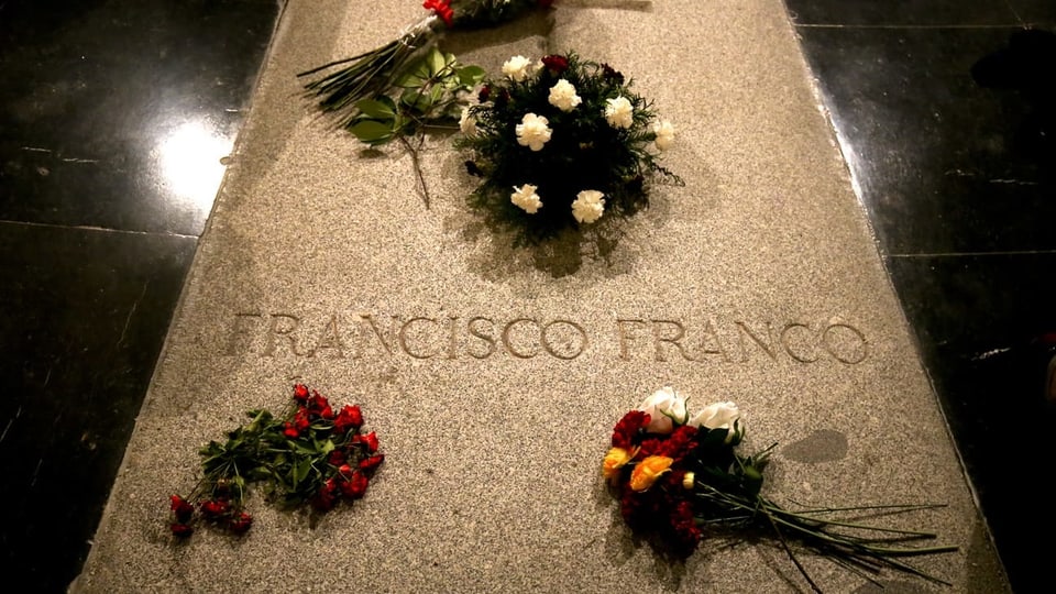 Grabstätte von Franco.
