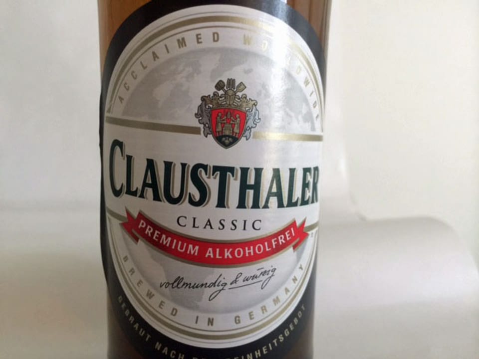 Etikette Clausthaler alkoholfreies Bier
