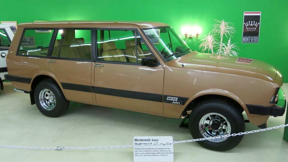 Der «Monteverdi» Safari: Diesen Geländewagen lancierte Monteverdi in den 70er-Jahren.
