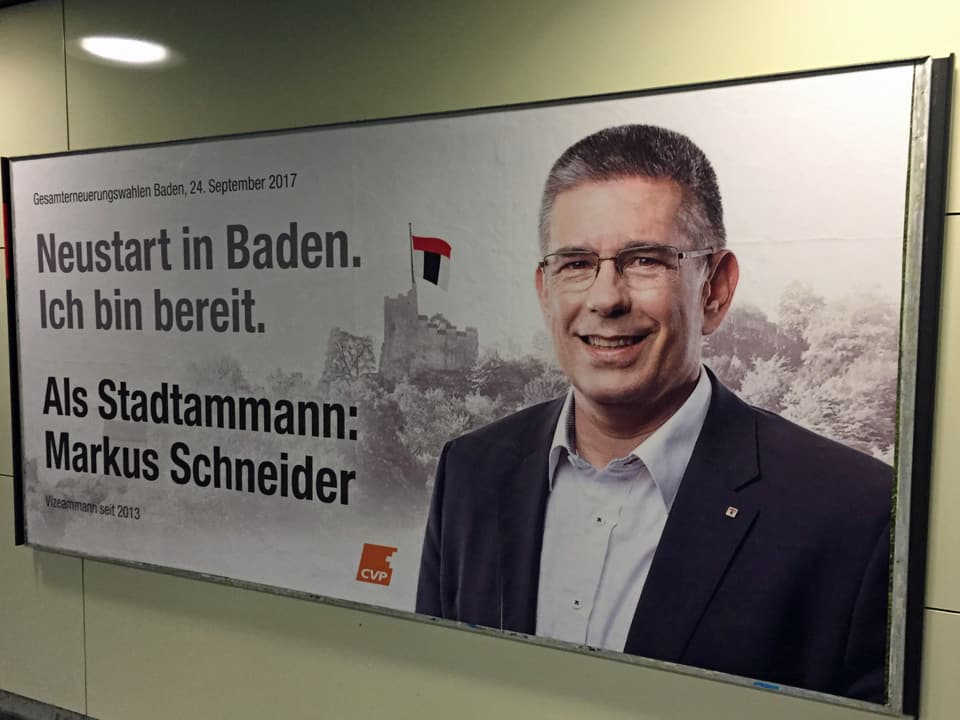 Plakat Markus Schneider