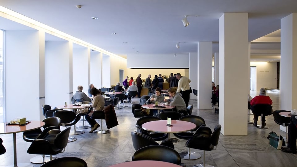 Das Museumcafé des Kunsthaus Zürich. 
