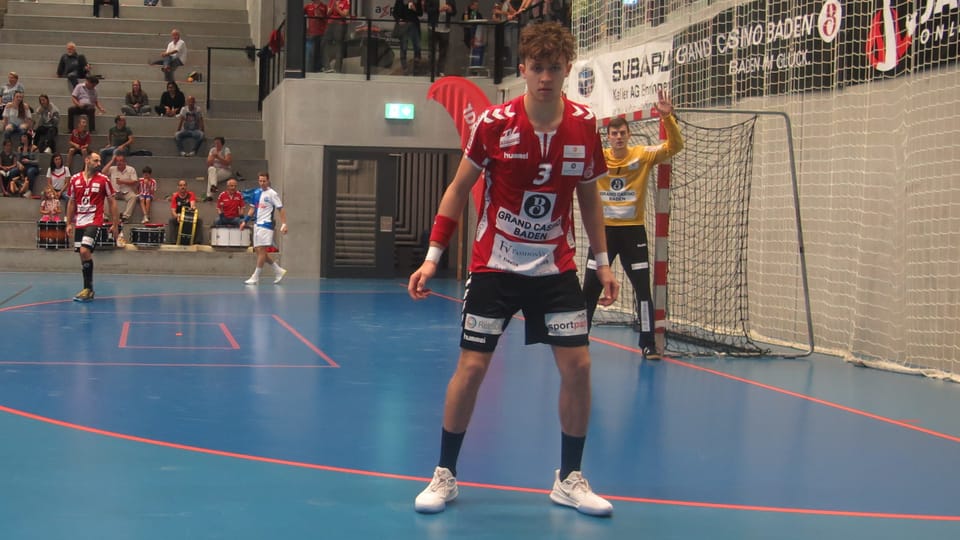 Ein Handball-Spieler