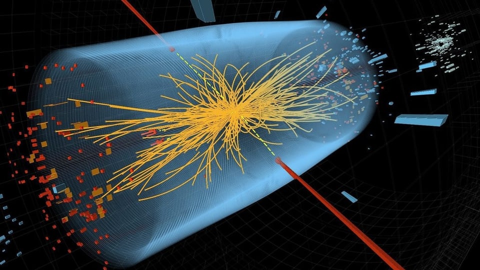 Ein Higgs Teilchen in einer Darstellung des CERN