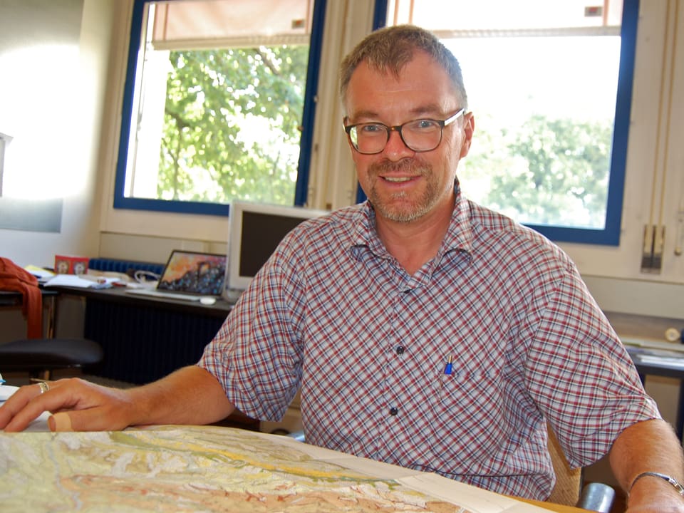 Geologie-Professor Fritz Schlunegger, Uni Bern.