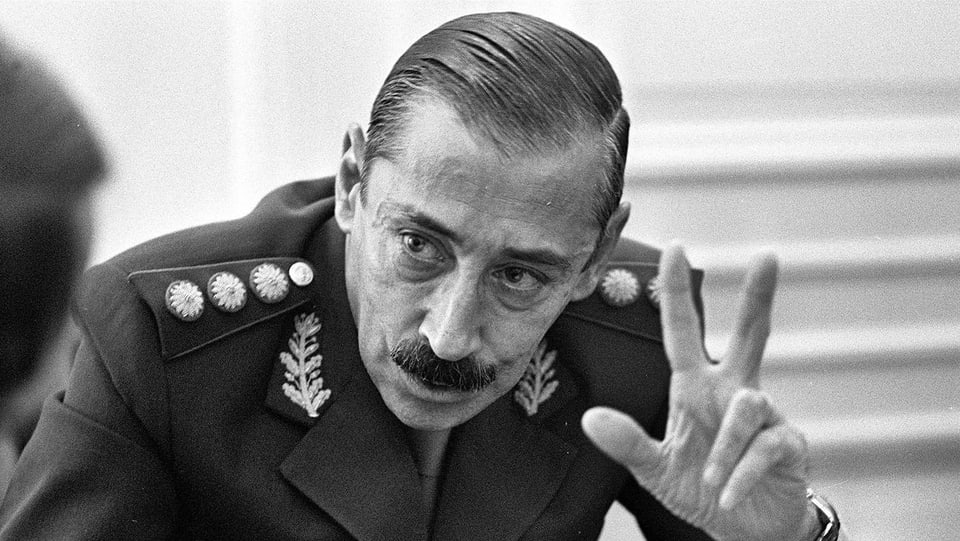 Jorge Rafael Videla, der ehemalige Anführer der Militärjunta in Argentinien.