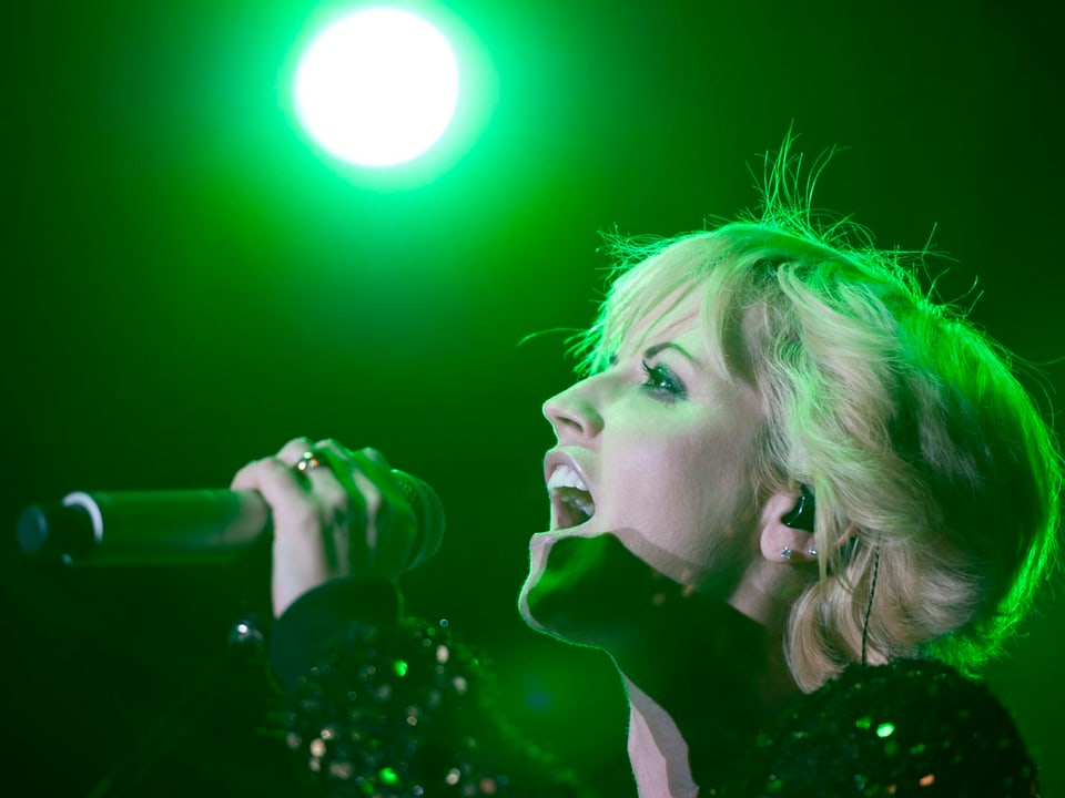 Die irische Sängerin bei einem Konzert in Deutschland im Oktober 2012.