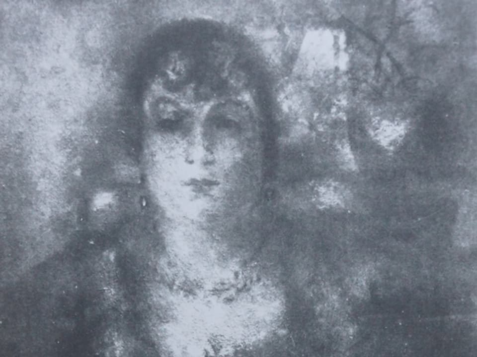 Frauenbildnis (1921). Verbleib unbekannt.