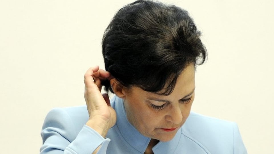 Finanzdirektorin des Kantons Zürich, Ursula Gut 