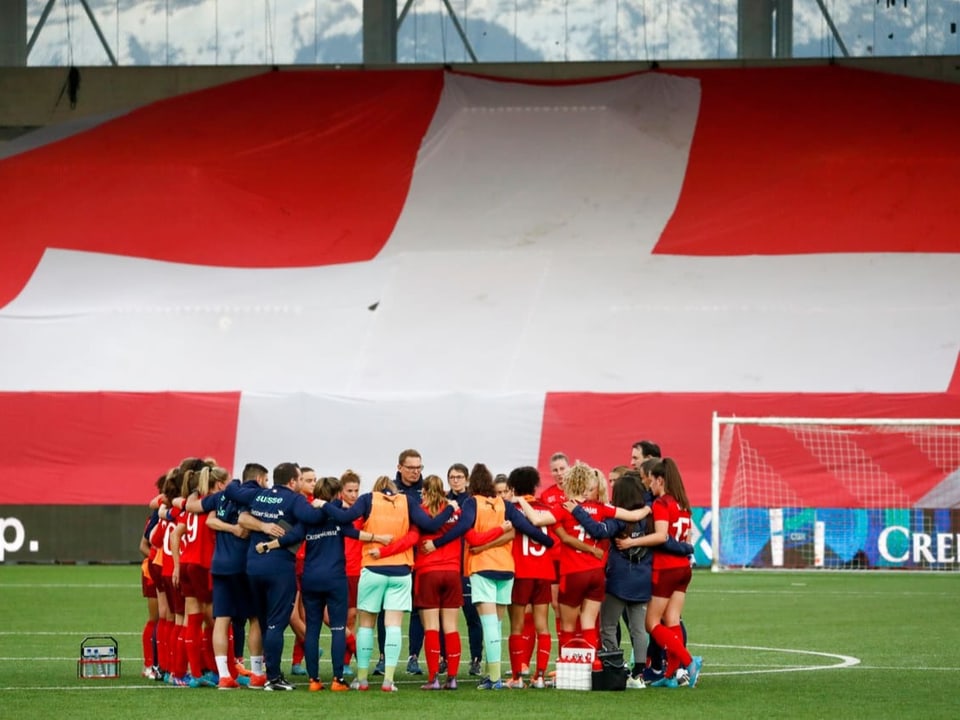 Das Schweizer Frauen-Nationalteam.