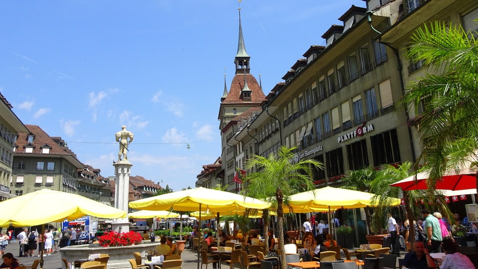 Stadtszene in Bern