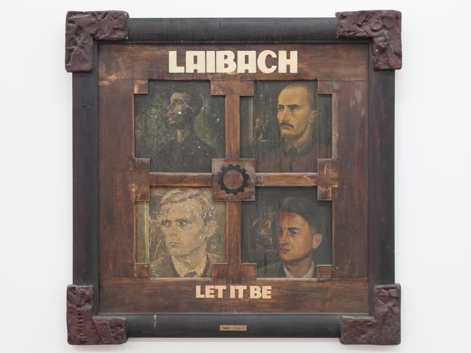 «Let it Be» von IRWIN, 1988, Plattencover des gleichnamigen Albums von Laibac