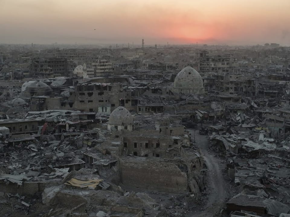 Altstadt von Mosul in einer Aufnahme von 2017