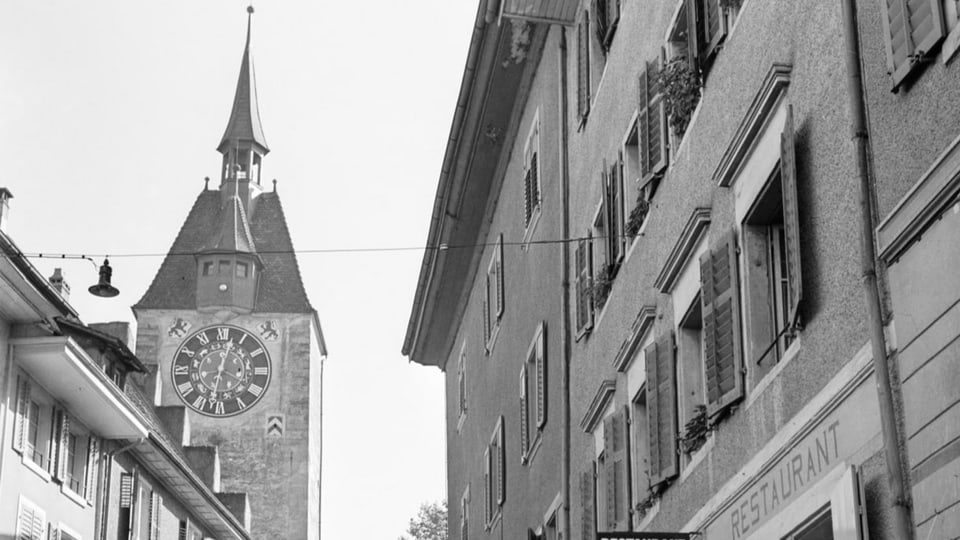 Bremgartens Wahrzeichen Der Spittelturm von Bremgarten Radio SRF