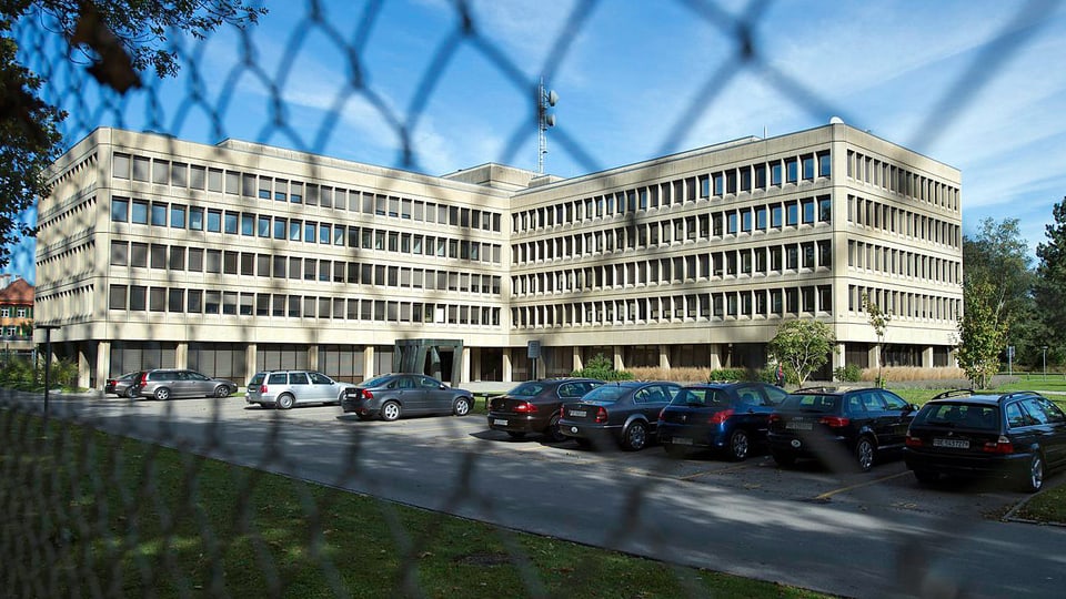 Der Sitz des Nachrichtendienstes Bundes.