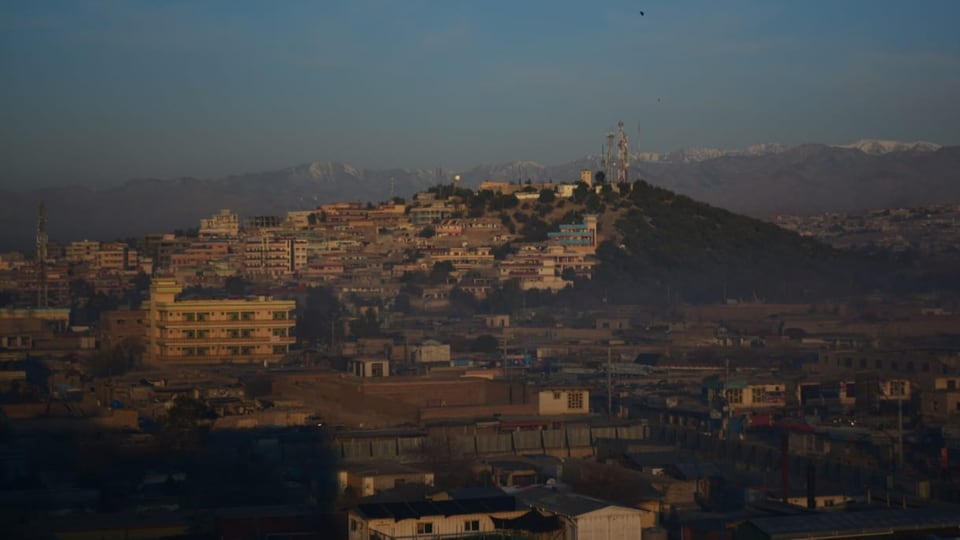 Die Stadt Khost im Morgenlicht.