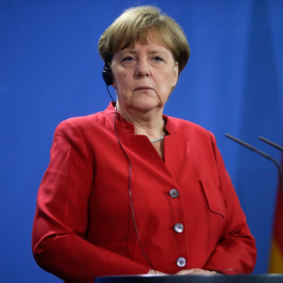 Portraitbild von Angela Merkel. 