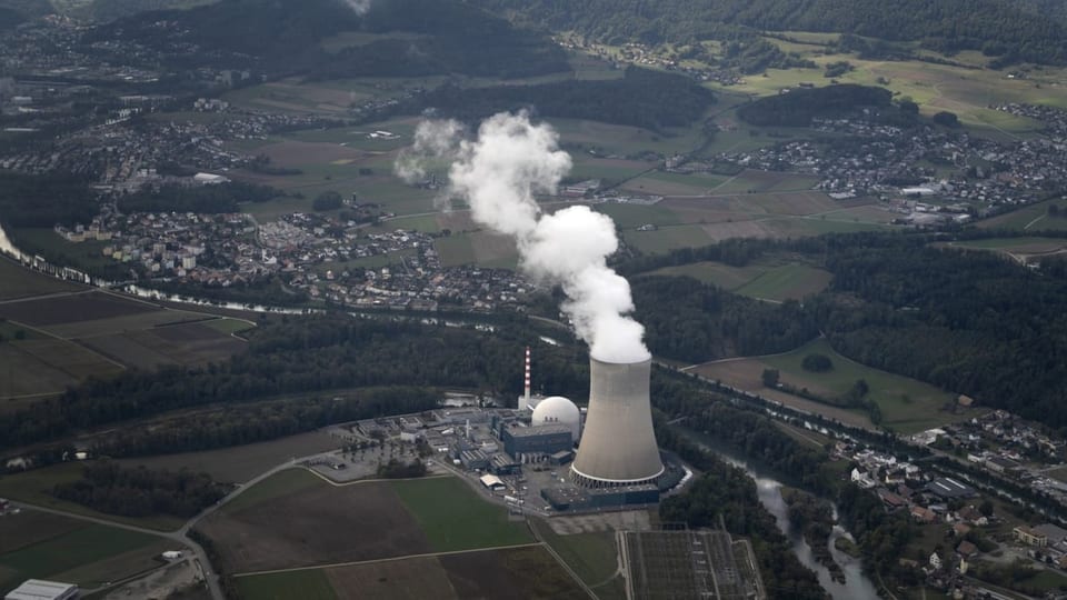 Das Atomkraftwerk Gösgen im Kanton Solothurn.
