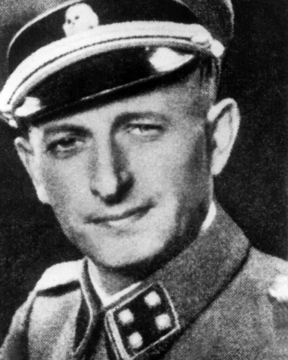 Eichmann in SS-Uniform.