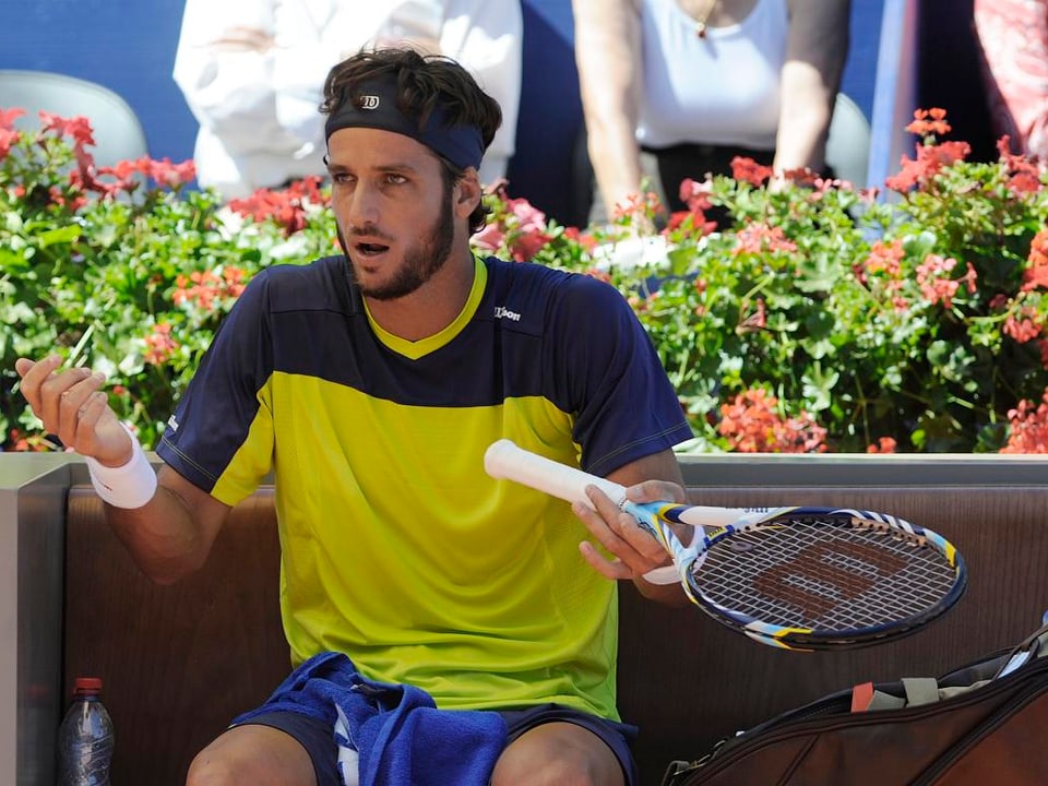 Feliciano Lopez 2012 in Gstaad. 