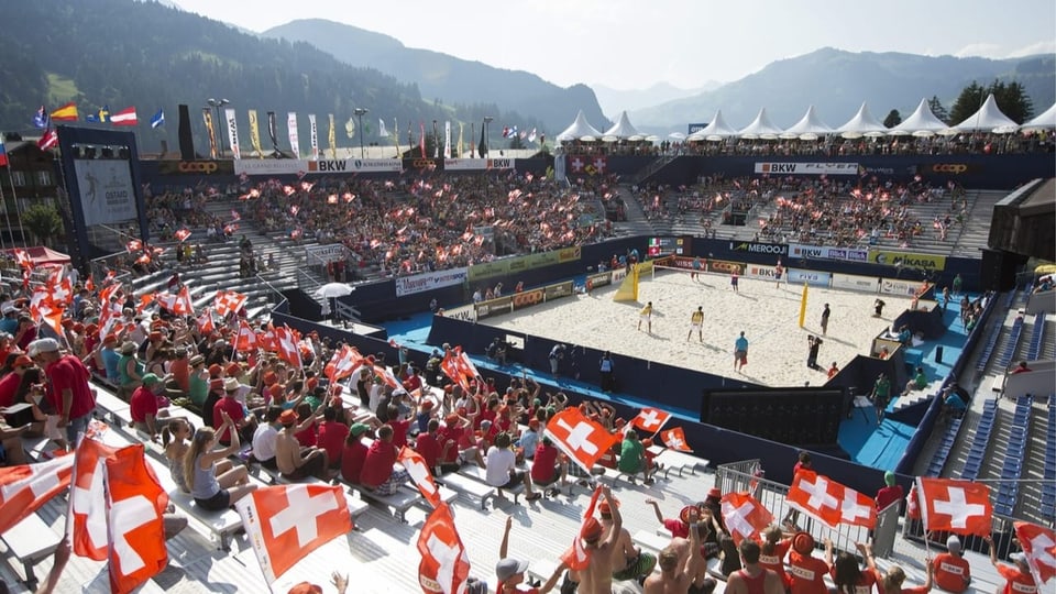 Weitere Sport-News - Gstaad richtet Beachvolleyball-EM 2...