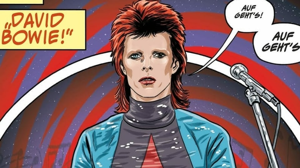 Comic-Biografie über David Bowie