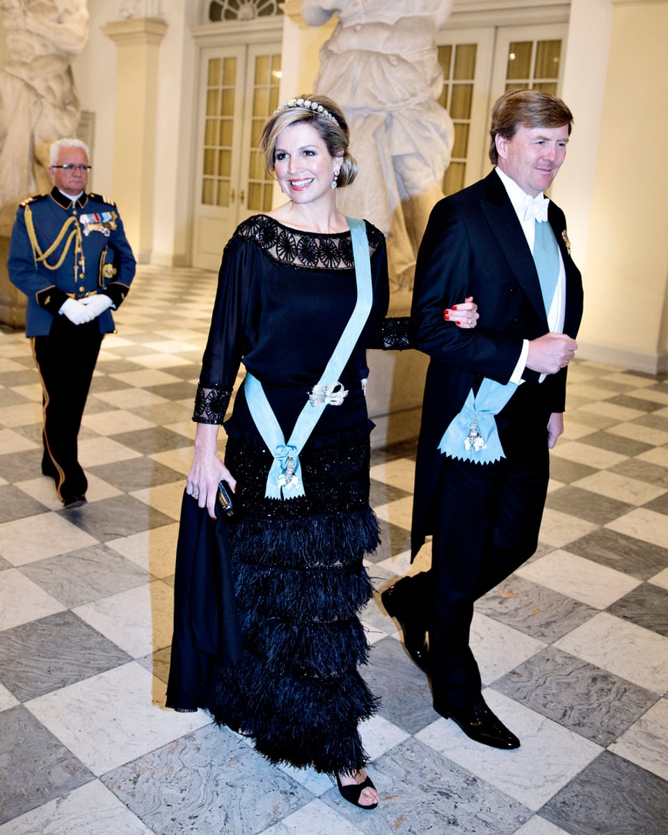 Königin Maxima und König Willem-Alexander von den Niederlanden