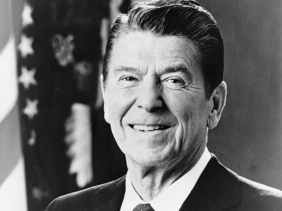 Potraitbild von Ronald Reagan