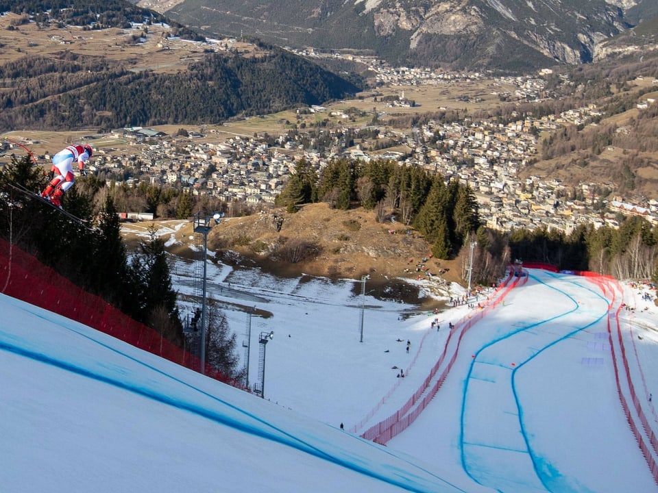 Im Veltlin (Bormio und Livigno) sind die Skirennen der Männer, Snowboard und Freestyle vorgesehen.