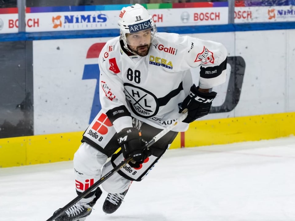 Künftig nicht mehr im Lugano-Trikot Matteo Nodari