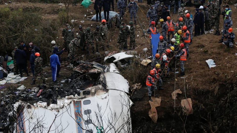 Tote bei Flugzeugabsturz in Nepal