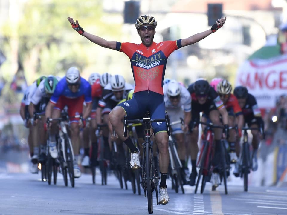 Vincenzo Nibali gewinnt bei Mailand-Sanremo