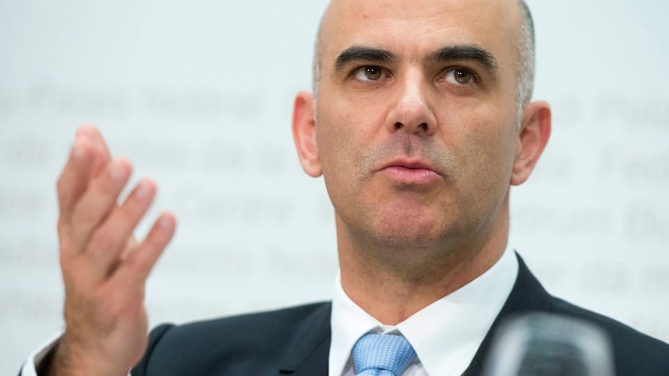 Porträt von Alain Berset.